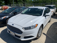 Ford Fusion S 2013 White 2.5L 4