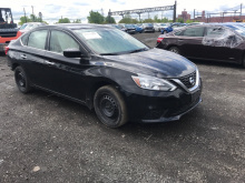 Nissan Sentra S 2016 Black 1.8L 