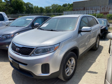 Kia Sorento Lx 2015 Silver 2.4L