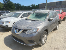 Nissan Rogue S 2014 Gray 2.5L 4