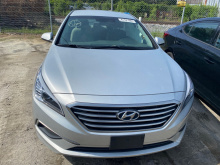 Hyundai Sonata Se 2017 Silver 2.4L 4