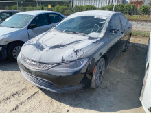 Chrysler 200 S 2015 Black 3.6L 6