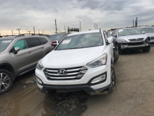 Hyundai Santa Fe Sport 2014 White 2.4L