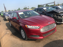 Ford Fusion S 2014 Red 2.5L