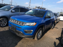 Jeep Compass Sport 2017 Blue 2.4L