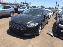 Ford Fusion Se 2013 Black 2.5L