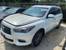 Infiniti Qx60 2016 White 3.5L 6