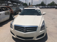 Cadillac Ats Luxury 2013 White 2.5L 4