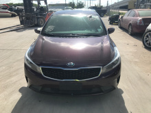 Kia Forte Lx 2017 Maroon 2.0L 4