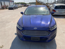 Ford Fusion S 2013 Blue 2.5L 4