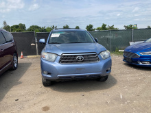 Toyota Highlander Hybrid Limited 2008 Blue 3.3L