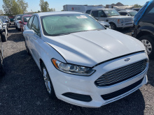 Ford Fusion Se 2013 White 2.5L 4