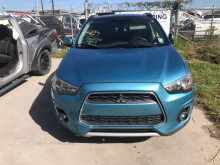 Mitsubishi Outlander Sport Se 2013 Blue 2.0L