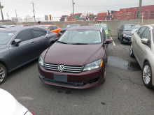 Volkswagen Passat Se 2012 Burgundy 2.5L 5