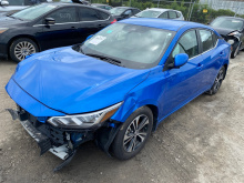 Nissan Sentra Sv 2020 Blue 2.0L