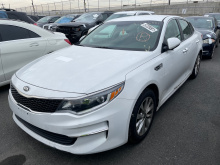 Kia Optima Lx 2017 White 2.4L 4