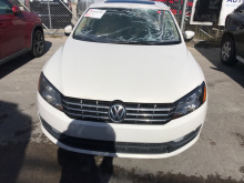 Volkswagen Passat Tdi Se W/Sunroof & Nav 2013 White 2.0L