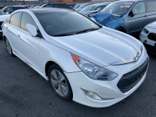  Hyundai Sonata Hybrid 2015 White 2.4L 4