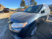 Nissan Rogue SV 2015 Blue 2.5L 4