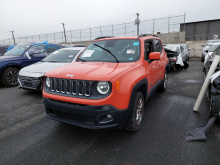 Jeep Renegade Latitude 2015 Orange 2.4L 