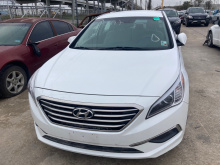 Hyundai Sonata Se 2016 White 2.4L 4