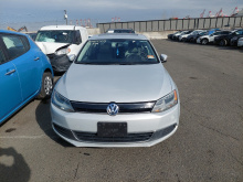 Volkswagen Jetta Sedan Hybrid Sel 2013 Silver 1.4L