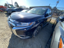 Mitsubishi Outlander Es 2018 Blue 2.4L 