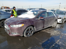 Ford Fusion Se 2013 Burgundy 2.5L