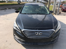 Hyundai Sonata SE 2015 Black 2.4