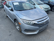 Honda Civic Sedan Lx 2016 Silver 2.0L