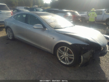 Tesla Model S P85D 2014 Silver