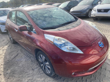 Nissan Leaf SL 2013 Red