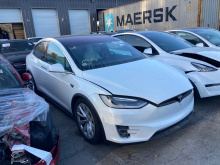 Tesla Model X 90D 2016 White DUAL