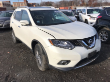 Nissan Rogue SL AWD 2016 White 2.5L