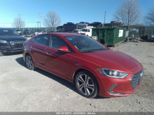 Hyundai Elantra Limited 2017 Red 2.0L