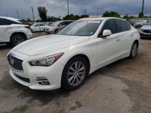  Infiniti Q50 Base 2014 White 3.7L