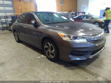 Honda Accord Sedan Lx 2017 Gray 2.4L