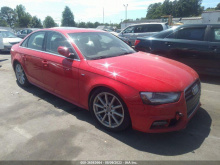 Audi A4 Premium 2015 Red 2.0L