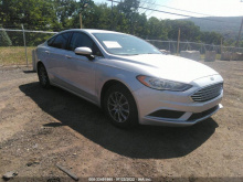 Ford Fusion S 2017 Silver 2.5L