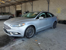 Ford Fusion Titanium 2017 Silver 2.0L