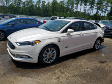 Ford Fusion Titanium Phev 2017 White 2.0L