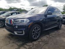 Bmw X5 Xdrive35I 2015 Blue 3.0L