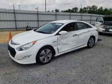 Hyundai Sonata Hybrid 2013 White 2.4L