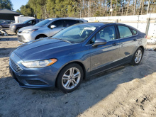 Ford Fusion Se Hybrid 2018 Blue 2.0L 