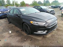 Ford Fusion Titanium 2017 Black 2.0L