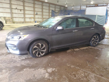 Honda Accord Exl 2016 Gray 2.4L