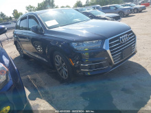  Audi Q7 3.0T Premium 2017 Blue 3.0L 