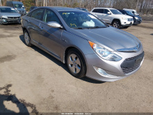Hyundai Sonata Hybrid 2012 Silver 2.4L 