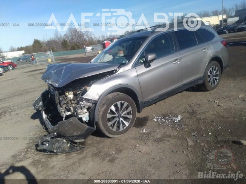 Subaru Outback 2.5I Limited 2015 Beige 2.5L