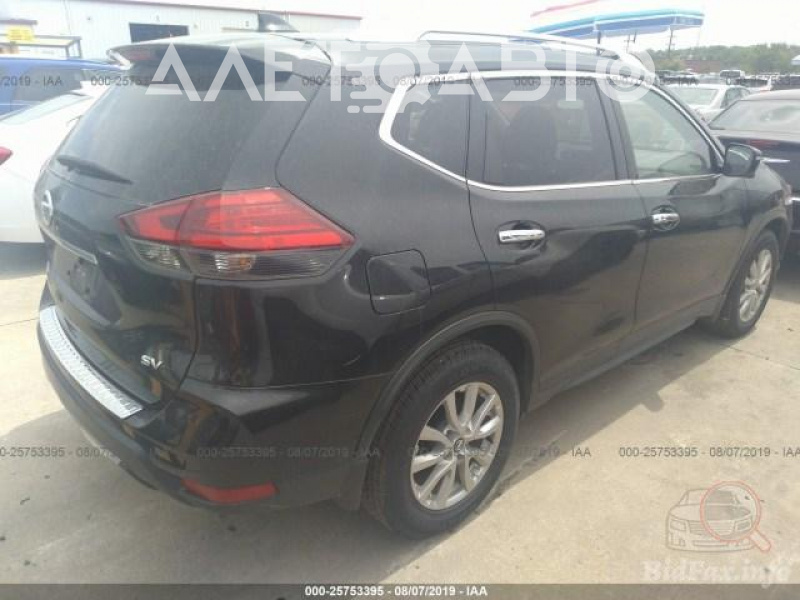 Nissan Rogue S/Sv 2017 Black 2.5L